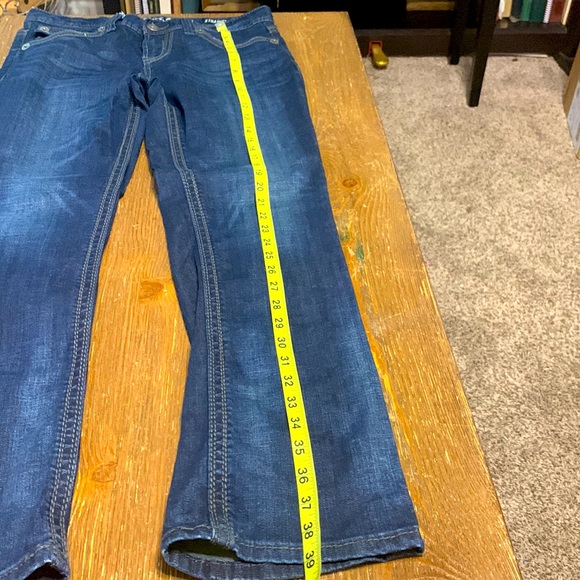 NWOT Seven 7 Straight 30x30 Bold Heavy Stitch Flap Pocket - Picture 12 of 16